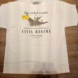 Civil Regime "take warning" tee